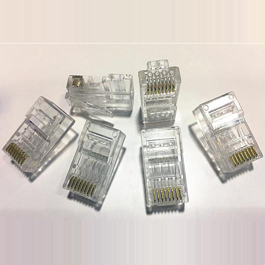 超五类、六类 非屏蔽网络水晶头